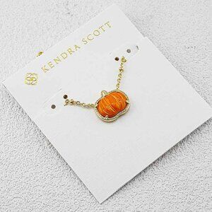 Kendra Scott Pumpkin Necklace